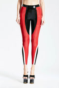 Tri-Color Latex Leggings